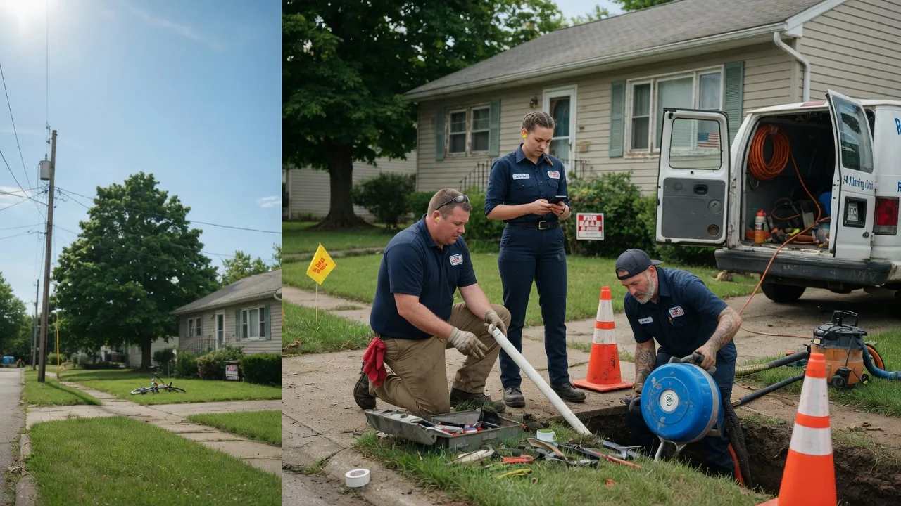 Sewer Line Repair in Aleppo, PA near me